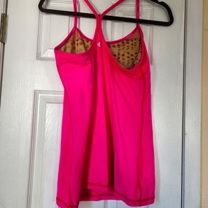 Lululemon thin strap workout tank size 12